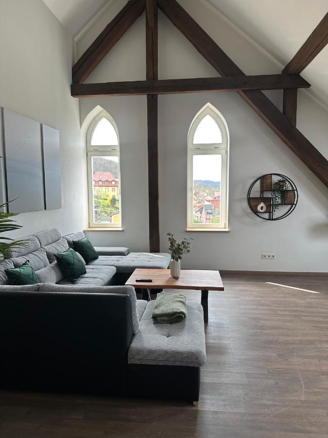 Dachterrassenwohnung Katharinenschule Eisenach Dış mekan fotoğraf