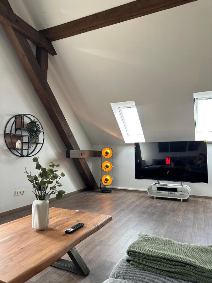 Dachterrassenwohnung Katharinenschule Eisenach Dış mekan fotoğraf